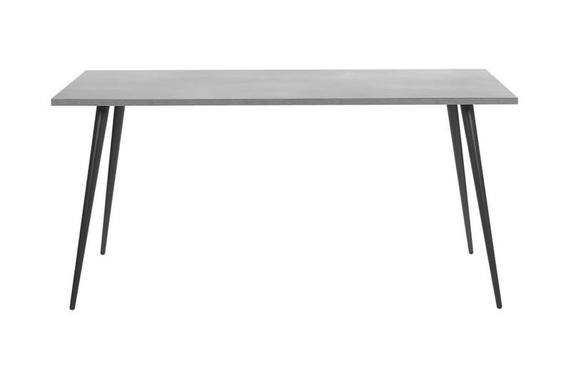 Lolenco Spisebord 160 cm - Grå/Sort - Møbler - Borde - Spisebord og køkkenbord