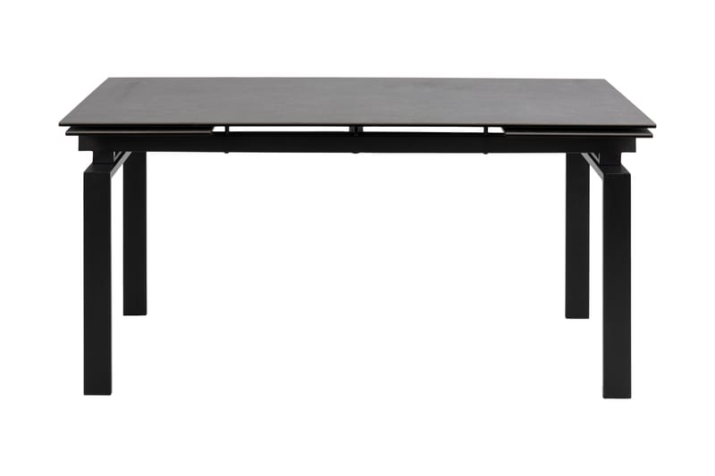 Lucksom Spisebord 240 cm - Glas/Sort/Mat Sort - Møbler - Borde - Spisebord og køkkenbord