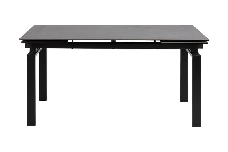 Lucksom Spisebord 240 cm - Glas/Sort/Mat Sort - Spisebord og køkkenbord
