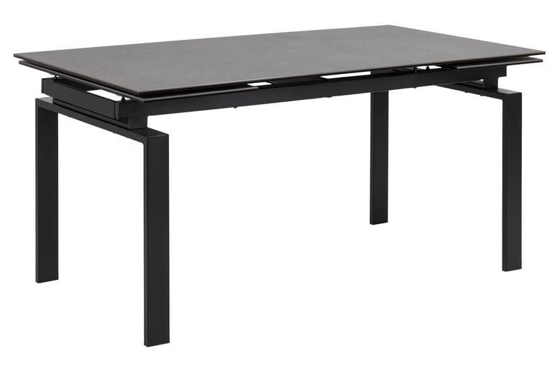 Lucksom Spisebord 240 cm - Glas/Sort/Mat Sort - Møbler - Borde - Spisebord og køkkenbord