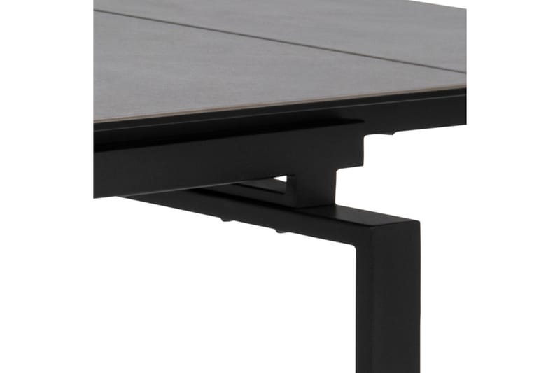 Lucksom Spisebord 240 cm - Glas/Sort/Mat Sort - Møbler - Borde - Spisebord og køkkenbord