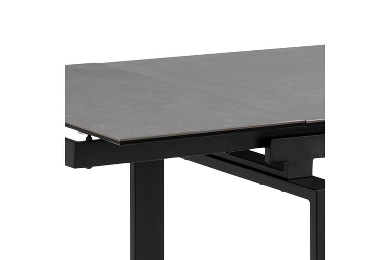 Lucksom Spisebord 240 cm - Glas/Sort/Mat Sort - Møbler - Borde - Spisebord og køkkenbord