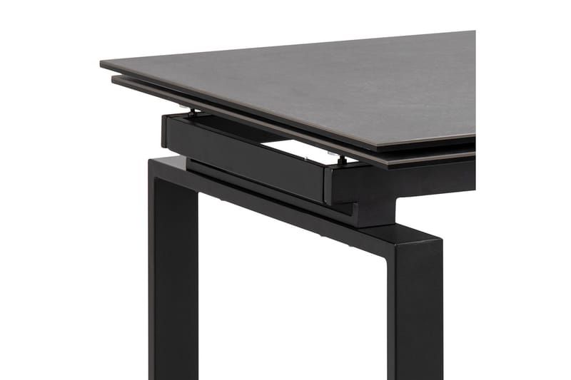 Lucksom Spisebord 240 cm - Glas/Sort/Mat Sort - Møbler - Borde - Spisebord og køkkenbord