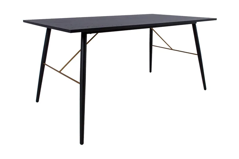 Luxembourg Spisebord Sort/ Kobber - Møbler - Borde - Spisebord og køkkenbord