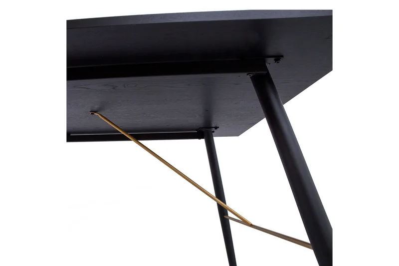 Luxembourg Spisebord Sort/ Kobber - Møbler - Borde - Spisebord og køkkenbord