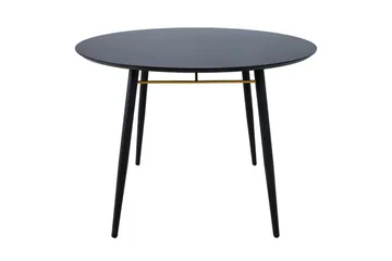 Luxemburg Matbord 100 cm Svart/Kopper Copper||Black - Møbler - Borde - Spisebord og køkkenbord