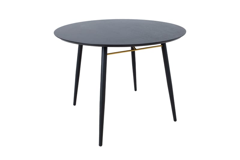 Luxemburg Matbord 100 cm Svart/Kopper Copper||Black - Møbler - Borde - Spisebord og køkkenbord