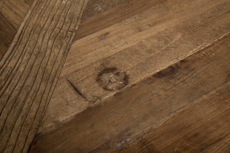 Lyon Rundt Spisebord 150 cm - Vintage Natur/Hvid - Møbler - Borde - Spisebord og køkkenbord