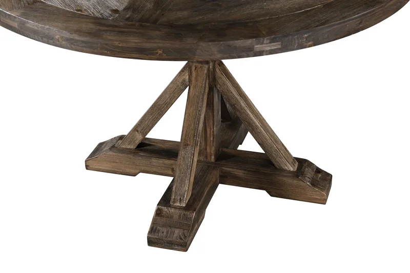 Lyon Spisebord 120 cm Rund - Natur - Møbler - Borde - Spisebord og køkkenbord