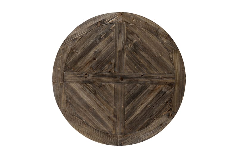 Lyon Spisebord 150 cm Rund - Natur/Sort - Møbler - Borde - Spisebord og køkkenbord