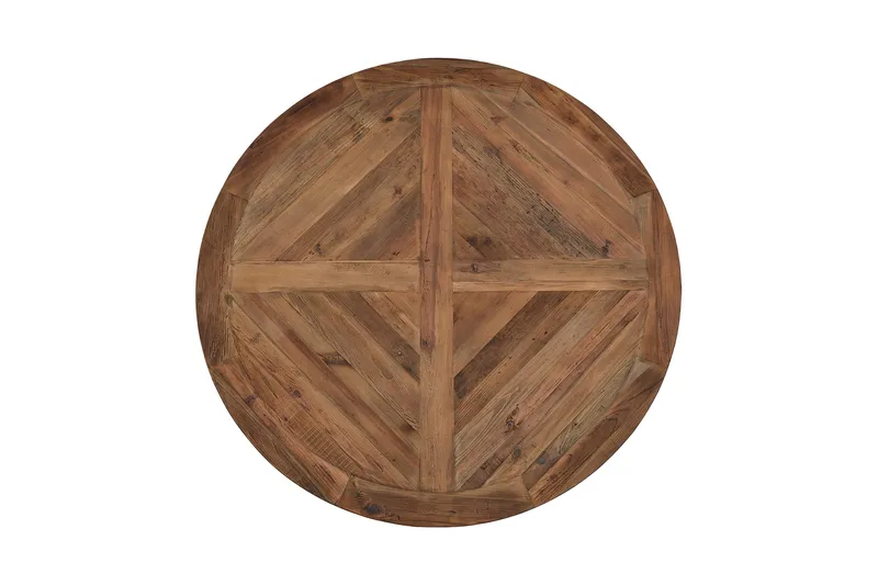 Lyon Vintage Rundt Spisebord 150 cm til 6 personer - Vintage Elm - Møbler - Borde - Spisebord og køkkenbord