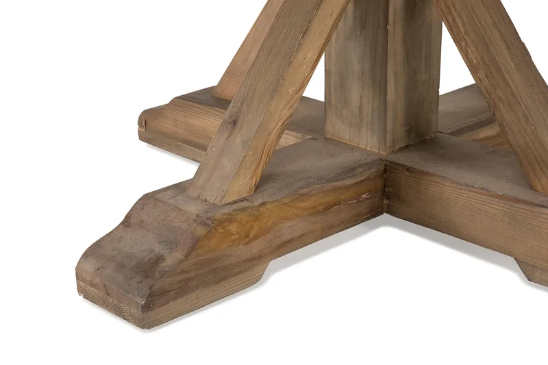 Lyon Vintage Rundt Spisebord 150 cm til 6 personer - Vintage Elm - Møbler - Borde - Spisebord og køkkenbord