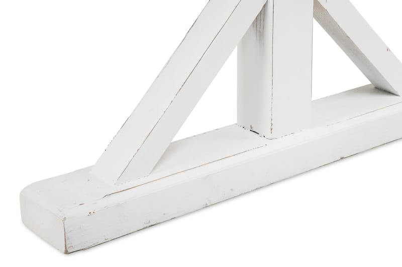 Lyon Vintage Spisebord 200 cm Udvideligt - Vintage Natur/Hvid - Møbler - Borde - Spisebord og køkkenbord