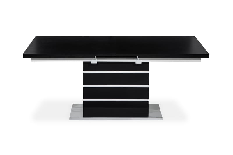 Macahan Udvideligt Spisebord 180 cm - Sort/Hvid - Møbler - Borde - Spisebord og køkkenbord