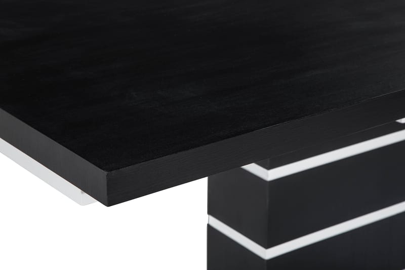 Macahan Udvideligt Spisebord 180 cm - Sort/Hvid - Møbler - Borde - Spisebord og køkkenbord