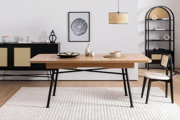 Makwana Spisebord 160 cm - Nature - Møbler - Borde - Spisebord og køkkenbord