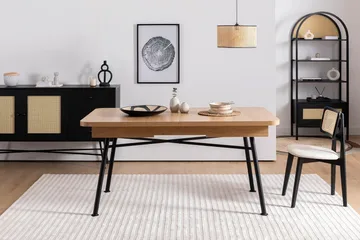 Makwana Spisebord 160 cm - Nature - Møbler - Borde - Spisebord og køkkenbord
