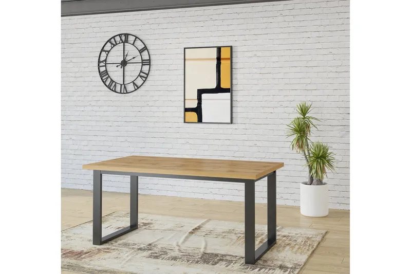 Malissa Udtrækkeligt Spisebord 170/220 cm - Natur - Møbler - Borde - Spisebord og køkkenbord