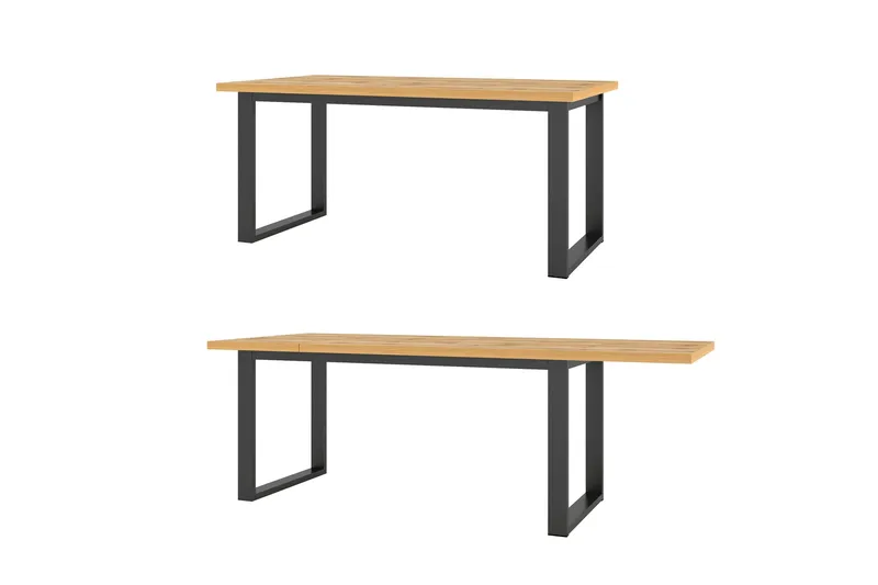 Malissa Udtrækkeligt Spisebord 170/220 cm - Natur - Møbler - Borde - Spisebord og køkkenbord