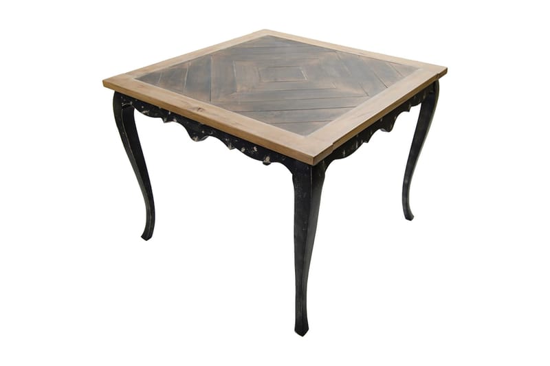Malliva Spisebord 100 cm - Natur / Brun / Sort - Spisebord og køkkenbord