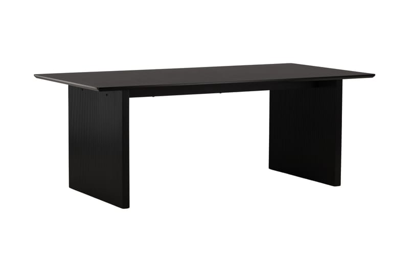 Mangat Spisebord 200 cm - Sort - Spisebord og køkkenbord
