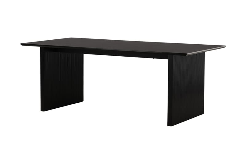 Mangat Spisebord 200 cm - Sort - Spisebord og køkkenbord