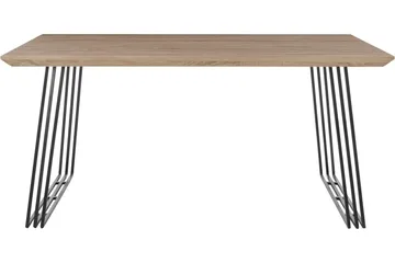 Maramo Spisebord 160 cm - Natur/Sort - Møbler - Borde - Spisebord og køkkenbord