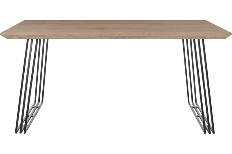 Maramo Spisebord 160 cm - Natur/Sort - Møbler - Borde - Spisebord og køkkenbord