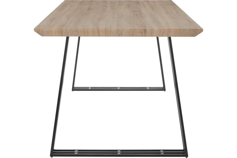 Maramo Spisebord 160 cm - Natur/Sort - Spisebord og køkkenbord