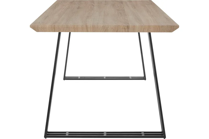 Maramo Spisebord 160 cm - Natur/Sort - Møbler - Borde - Spisebord og køkkenbord