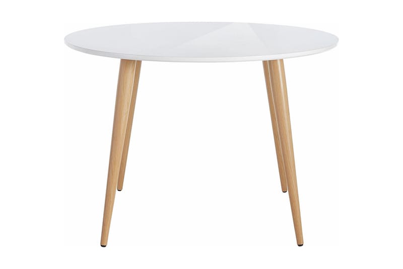 Martel spisebord 110 cm, hvid