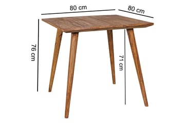 Matbord Wohnling Trä, Natur - Møbler - Borde - Spisebord og køkkenbord