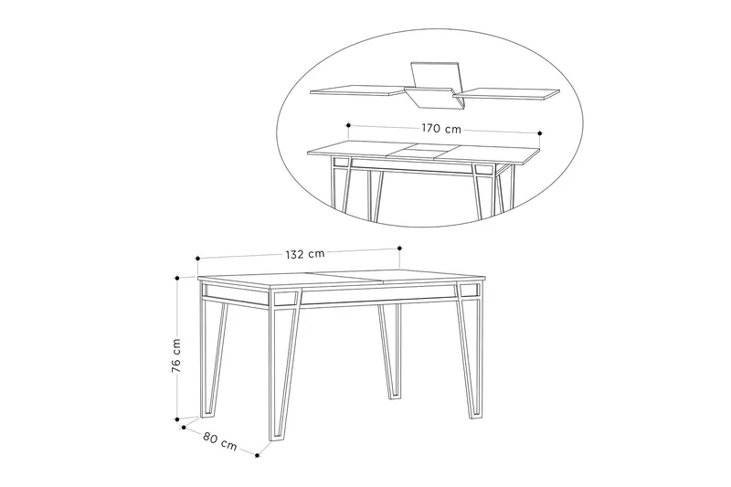 MatbordEk - Møbler - Borde - Spisebord og køkkenbord