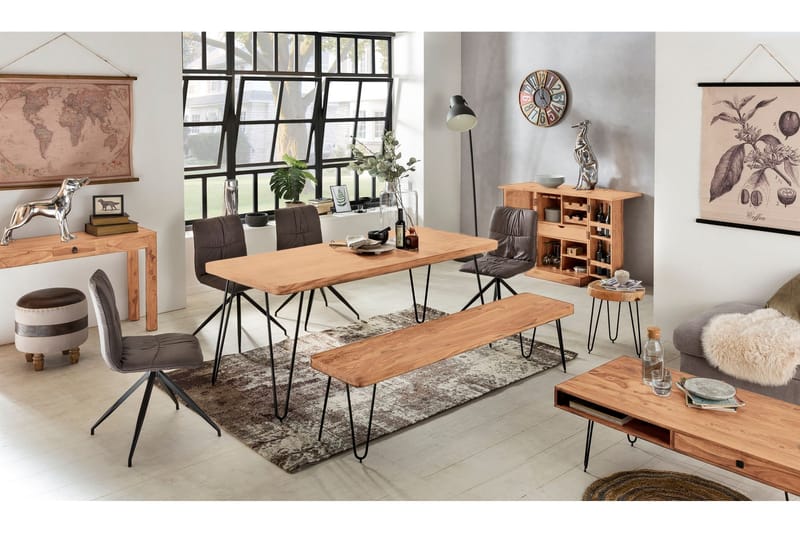 Mathin Spisebord 180 cm - Træ / natur - Møbler - Borde - Spisebord og køkkenbord
