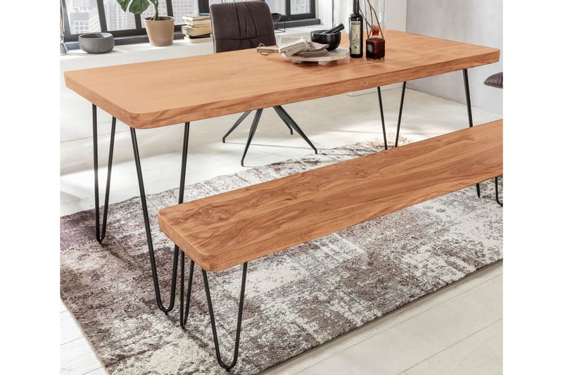 Mathin Spisebord 180 cm - Træ / natur - Møbler - Borde - Spisebord og køkkenbord