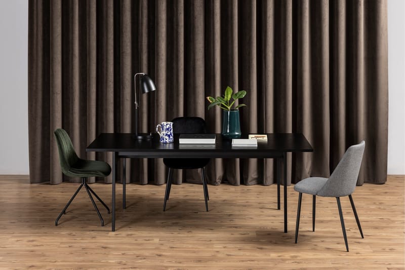 Mehoopany Spisebord 200x90 cm - Sort - Møbler - Borde - Spisebord og køkkenbord