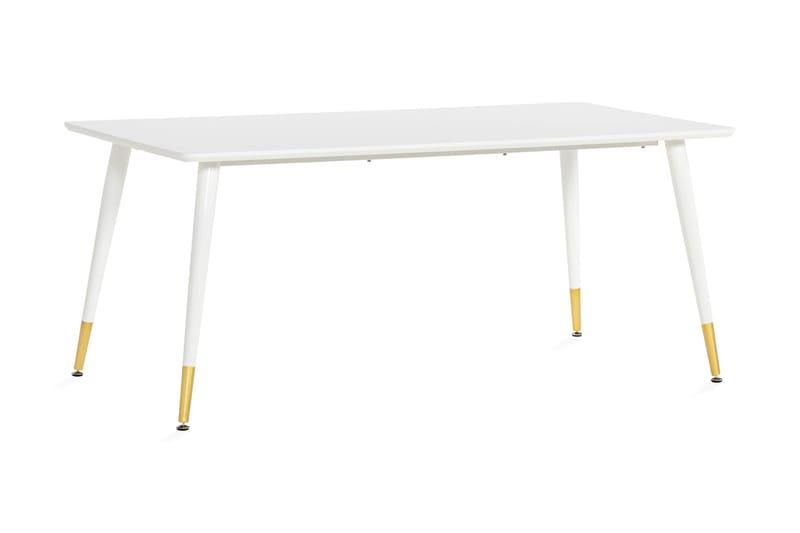 Melbana Spisebord 180 cm - Sort/Messing - Spisebord og køkkenbord