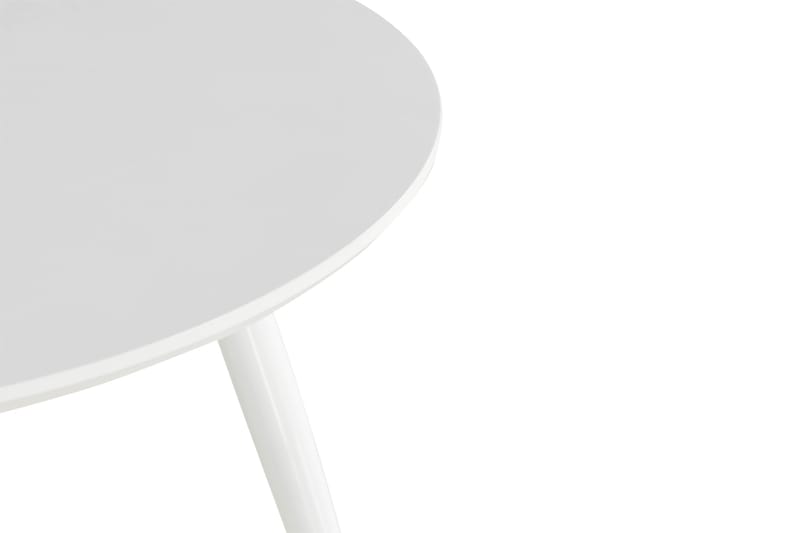 Melbana Spisebord 90 cm - Hvid - Spisebord og køkkenbord