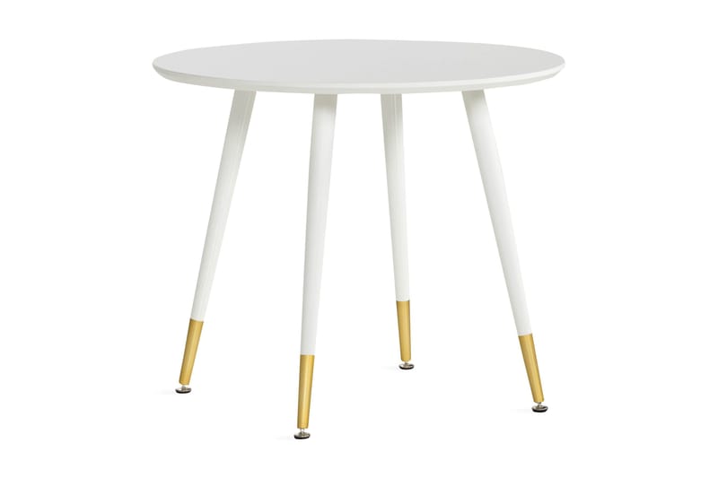 Melbana Spisebord 90 cm - Hvid - Møbler - Borde - Spisebord og køkkenbord