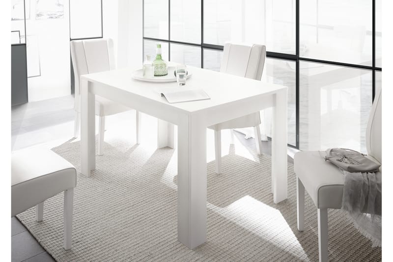Midas Spisebord 137 cm - Hvid - Møbler - Borde - Spisebord og køkkenbord