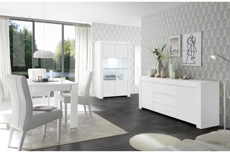 Midas Spisebord 137 cm - Hvid - Møbler - Borde - Spisebord og køkkenbord