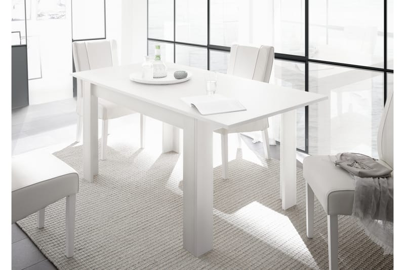 Midas Spisebord 137 cm - Hvid - Møbler - Borde - Spisebord og køkkenbord