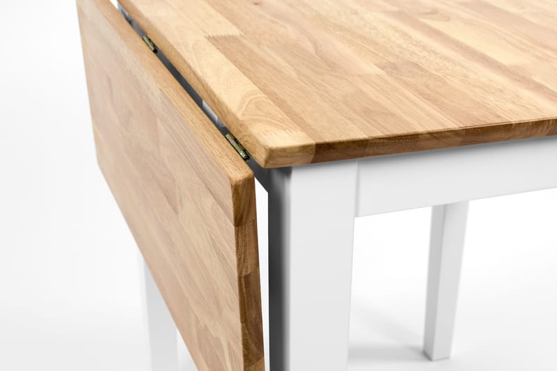 Mien Udvideligt Spisebord 62 cm - Hvid/Træ - Møbler - Borde - Semmenfoldeligt bord