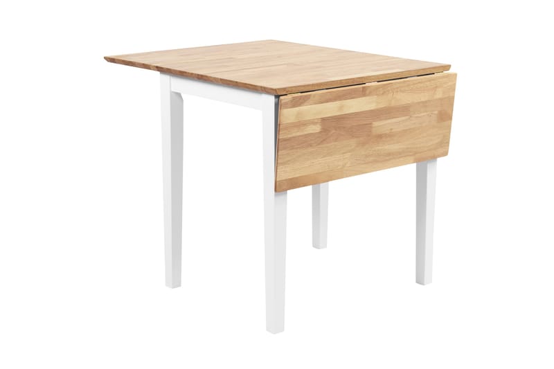 Mien Udvideligt Spisebord 62 cm - Hvid/Træ - Møbler - Borde - Semmenfoldeligt bord