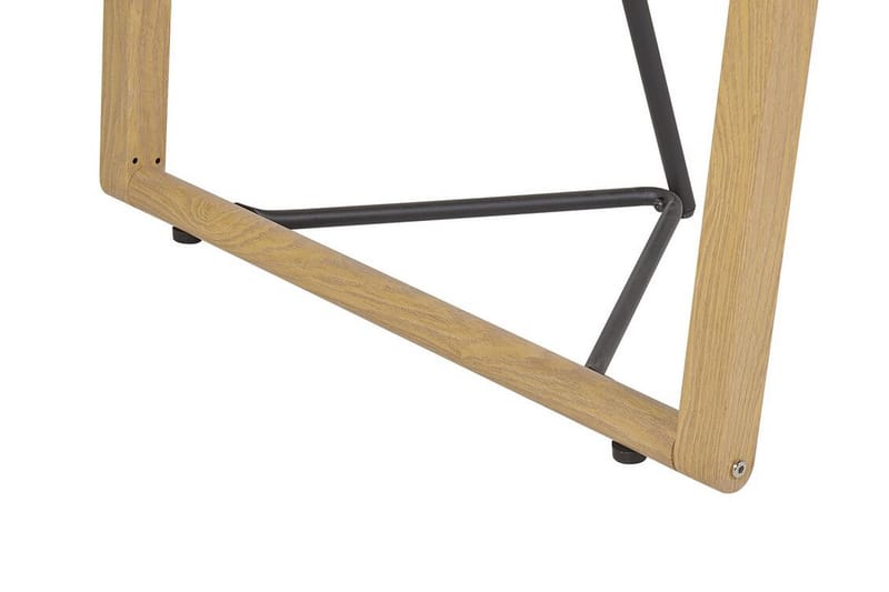 Minter Spisebord 140 cm - Glas/Lysebrun/Sort - Møbler - Borde - Spisebord og køkkenbord