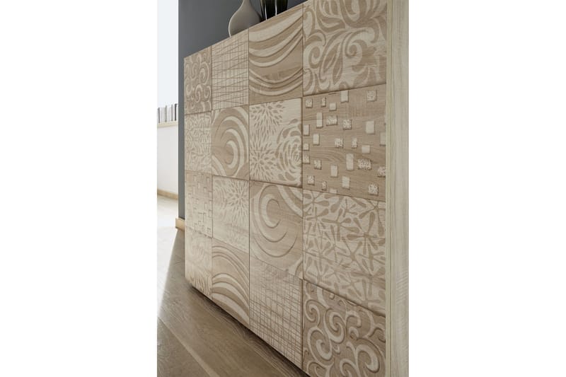 Mironne Udvideligt Spisebord 180 cm - Hvid/Beige/Grå - Møbler - Borde - Spisebord og køkkenbord