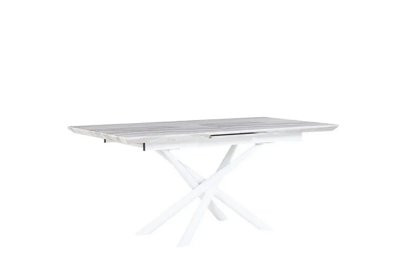 Moirax Spisebord 200 cm Sammenfoldeligt, Hvid