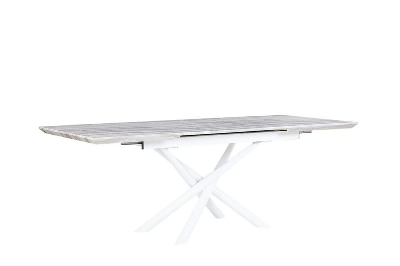 Moirax Spisebord 200 cm Sammenfoldeligt - Hvid - Spisebord og køkkenbord - Semmenfoldeligt bord