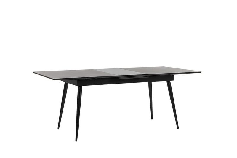 Mundon Spisebord 200 cm Sammenfoldeligt - Sort - Møbler - Borde - Spisebord og køkkenbord