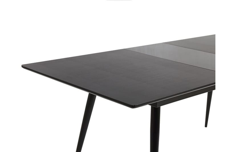 Mundon Spisebord 200 cm Sammenfoldeligt - Sort - Møbler - Borde - Spisebord og køkkenbord